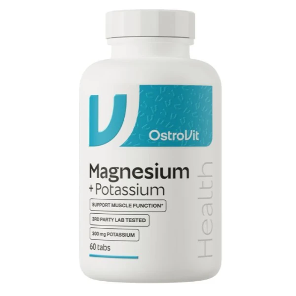 OstroVit, Magnesium + Potassium, 60 tabletek