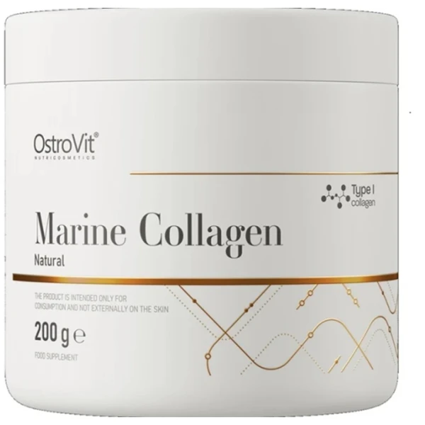 OstroVit, Marine Collagen, proszek, 200g