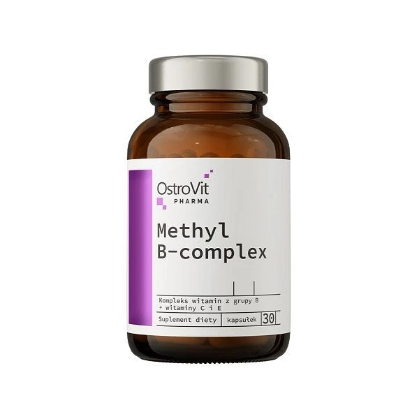 OstroVit Pharma, Methyl B-Complex, 30 kapsułek