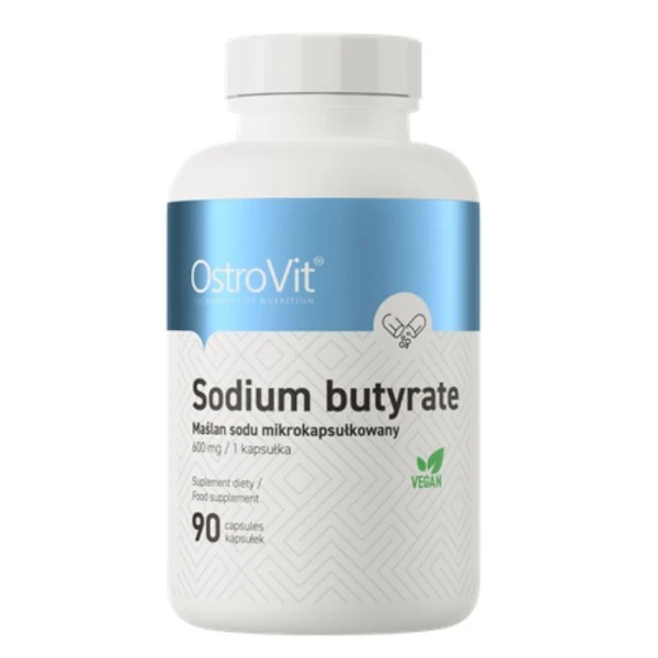 OstroVit, Sodium Butyrate, 90 kapsułek