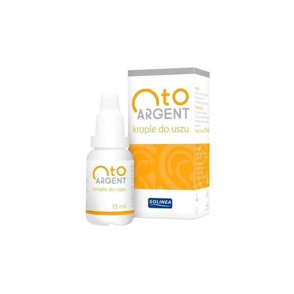 Otoargent, krople do uszu, 15ml