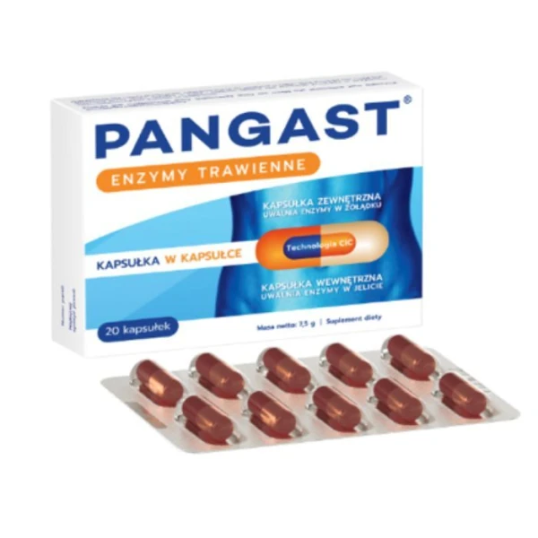 Pangast, 20 kapsułek