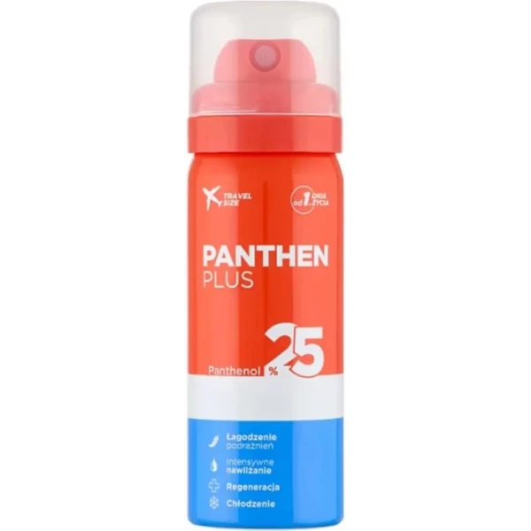 Panthenol 25%, pianka, travel size, 50ml