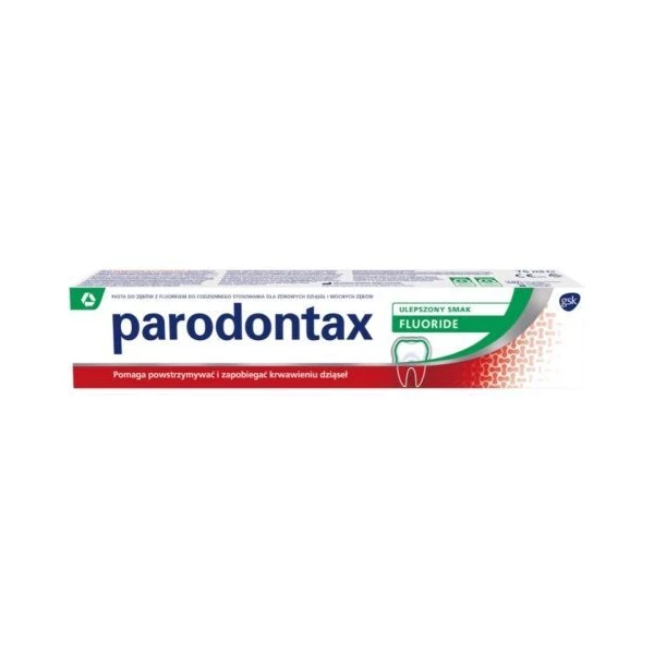 Paradontax Fluoride, pasta do zębów zapobiegająca krwawieniu dziąseł, 75ml