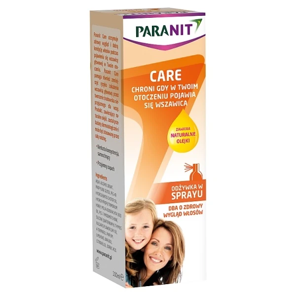 Paranit Care, odżywka w sprayu, po 3 roku życia, 100ml