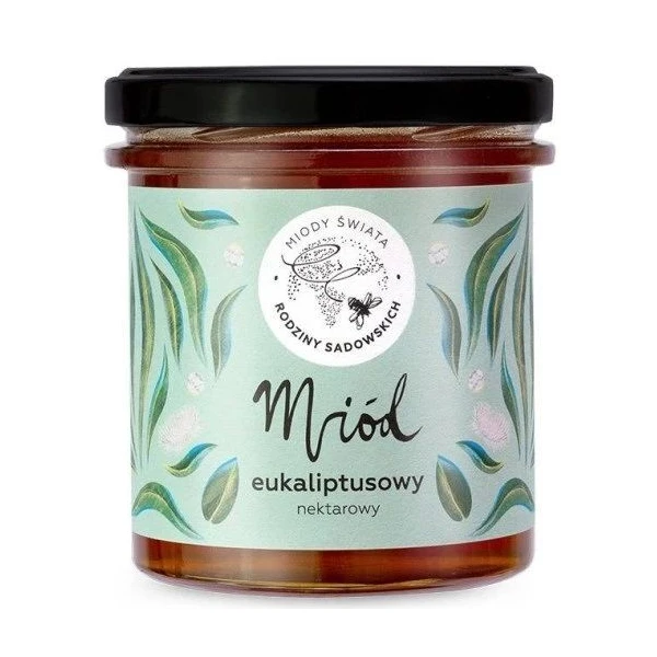 Pasieki Rodziny Sadowskich, miód eukaliptusowy, 450g