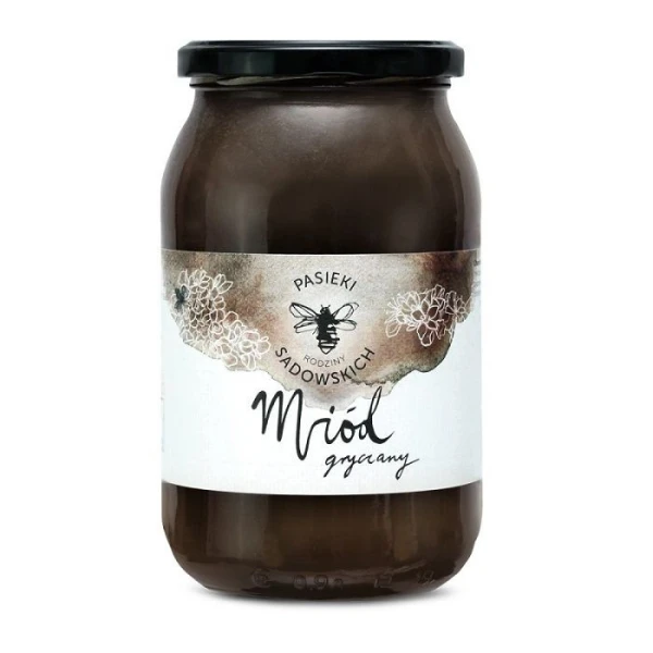 Pasieki Rodziny Sadowskich, miód gryczany, 1200g