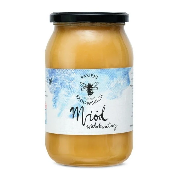 Pasieki Rodziny Sadowskich, miód wielokwiatowy, 1200g