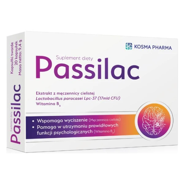 Passilac, 20 kapsułek
