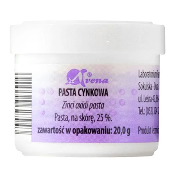Pasta cynkowa 25%, 20g