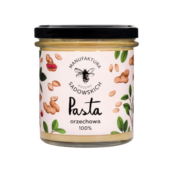 Pasieki Rodziny Sadowskich, pasta orzechowa, 300g