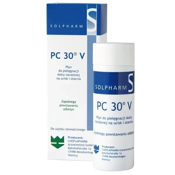 PC 30 V, płyn pielęgnacyjny do skóry suchej i narażonej na ucisk i otarcia, 100ml