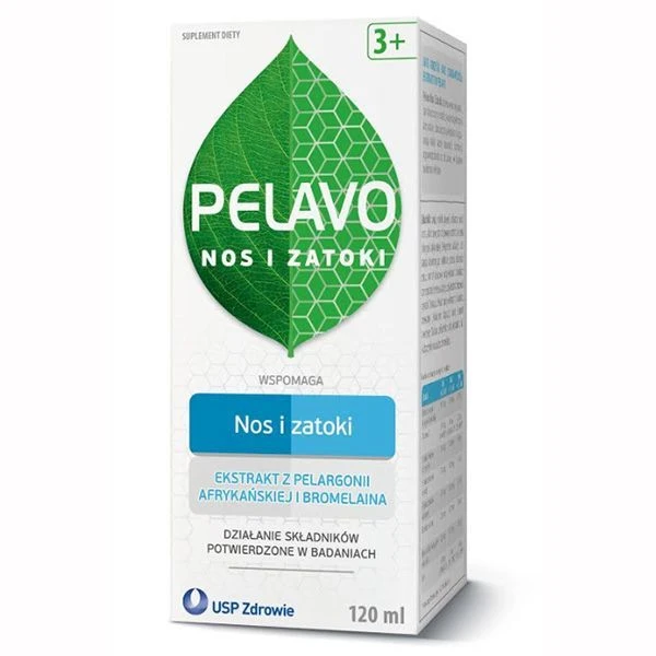 Pelavo Nos i Zatoki, syrop dla dzieci powyżej 3 roku życia, smak wiśniowy, 120ml