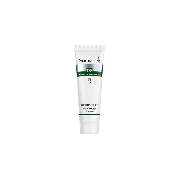 Pharmaceris DS, Octopirox, krem kojący do twarzy SPF 15, skóra łojotokowa, 30ml