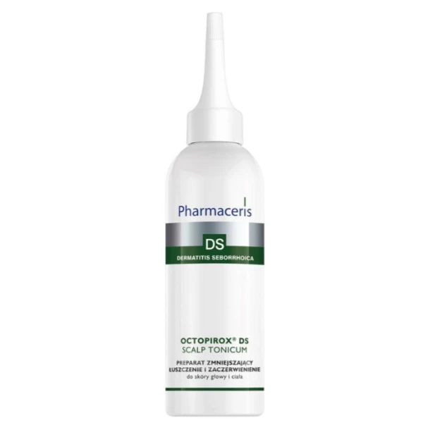 Pharmaceris DS, Octopirox, preparat zmniejszający łuszczenie i zaczerwienienie, do głowy i ciała, skóra łojotokowa,100ml