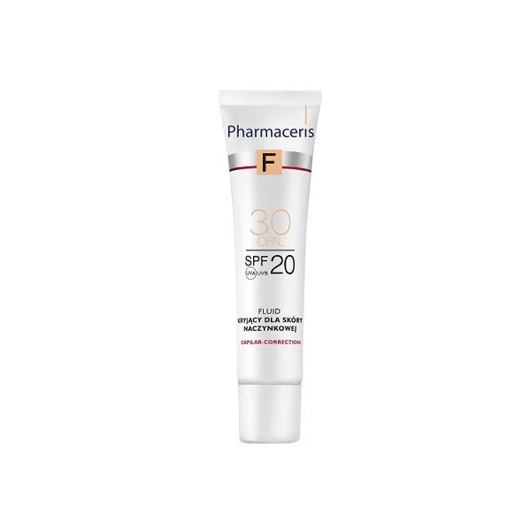 Pharmaceris F, Capilar-Correction, fluid dla skóry naczynkowej SPF20, 30 - Opal, 30ml