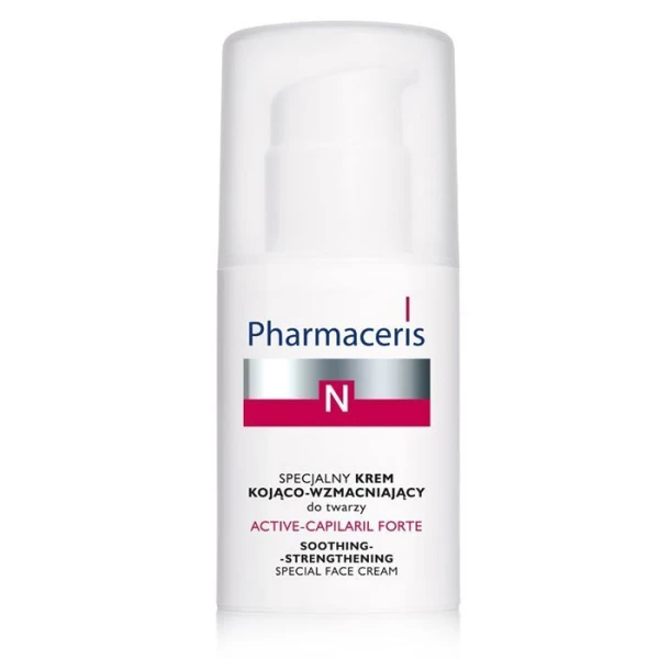 Pharmaceris N, Active-Capilaril Forte, krem kojąco-wzmacniający, skóra naczynkowa, 30ml