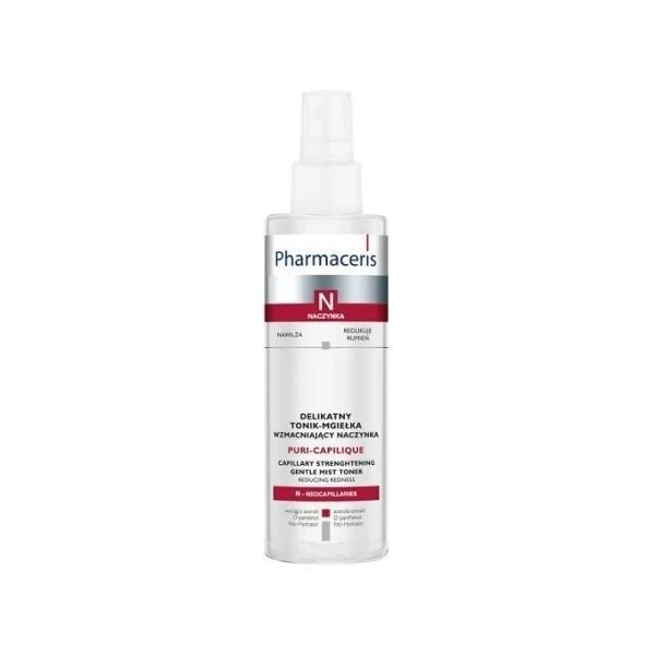 Pharmaceris N, Puri-Capilique, tonik-mgiełka wzmacniający, skóra naczynkowa, 200ml