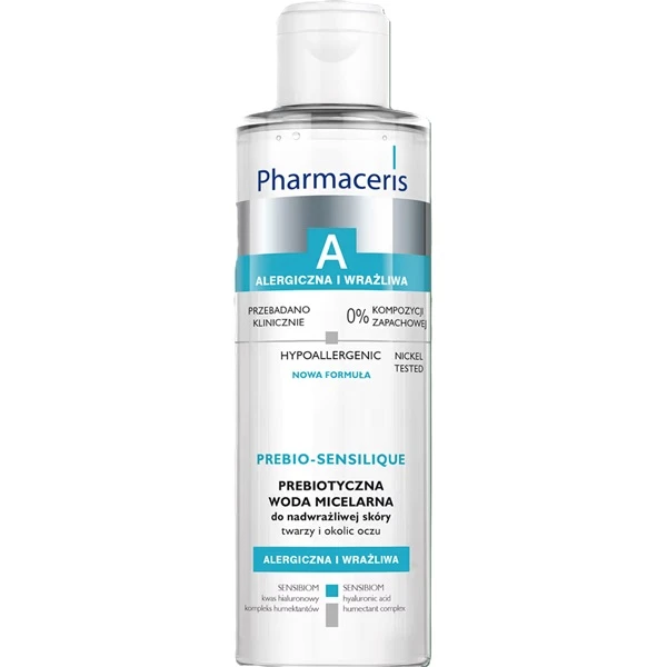 Pharmaceris A, Prebio-Sensilique, płyn micelarny do ekstremalnie wrażliwej skóry, 200ml