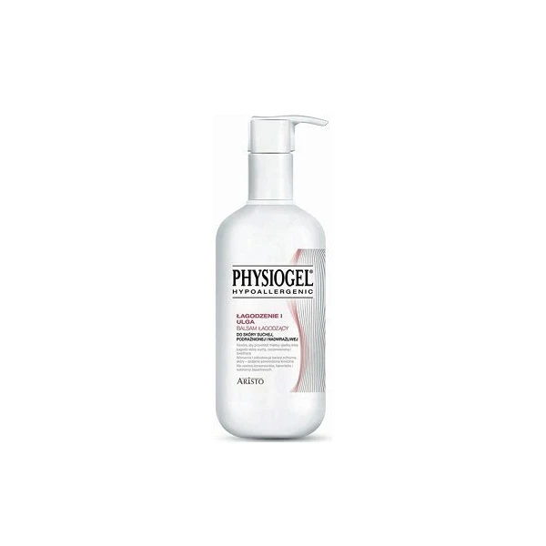 Physiogel Łagodzenie i Ulga, balsam łagodzący do skóry suchej, podrażnionej i nadwrażliwej, 400ml