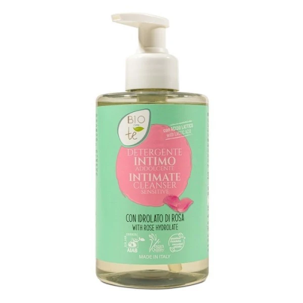 Pierpaoli Bioconte, płyn do higieny intymnej z ekologicznym hydrolatem różanym, 300ml