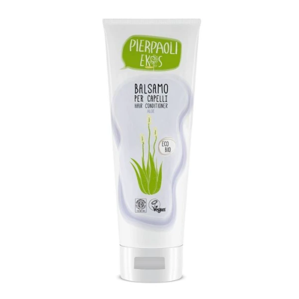 Pierpaoli Ekos, ekologiczna odżywka do włosów, aloes i masło shea, 250ml