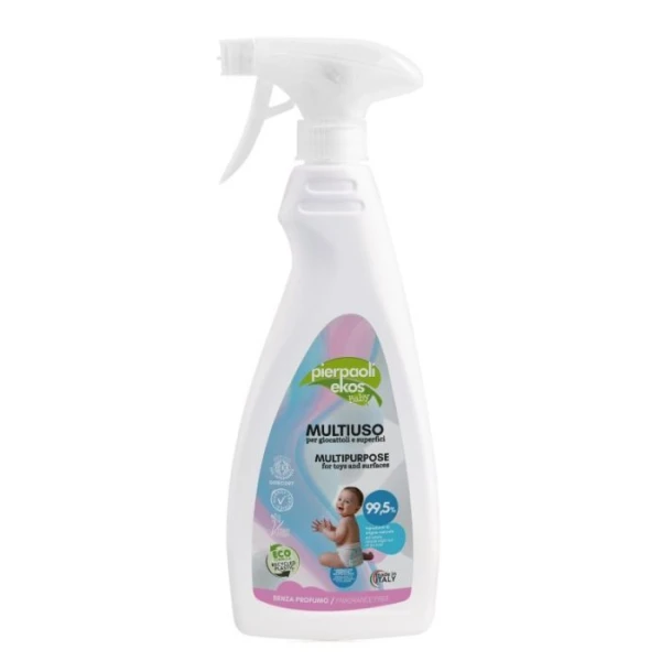 Pierpaoli Ekos, płyn do czyszczenia zabawek i powierzchni, bezzapachowy, 500ml
