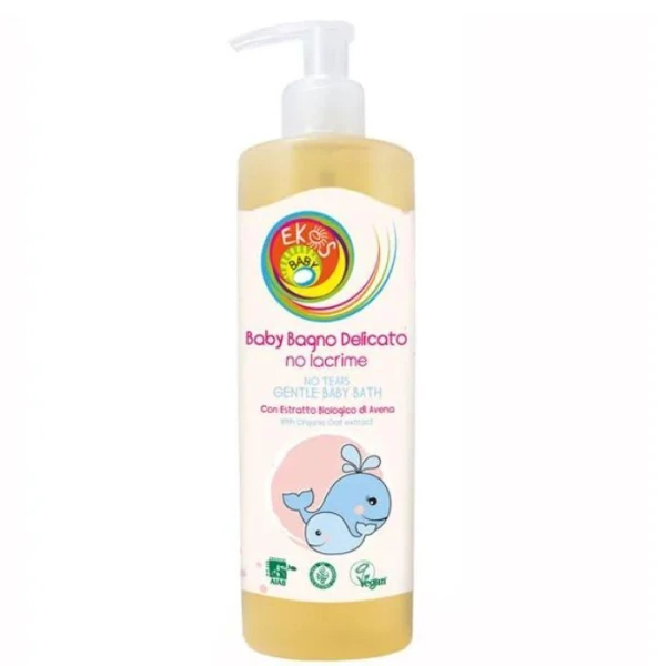 Pierpaoli Ekos, płyn do kąpieli dla dzieci i niemowląt, No Tears, 400ml