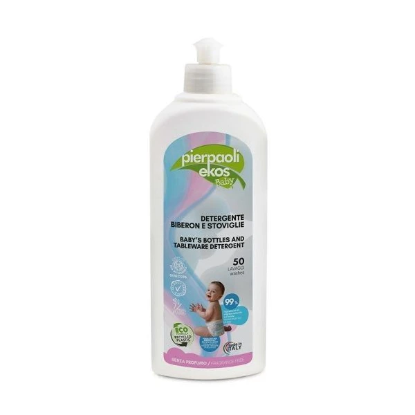 Pierpaoli Ekos, płyn do mycia butelek i smoczków, bezzapachowy, 500ml