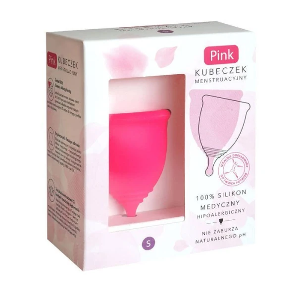 [DATA - 2026-10-06] Pink, kubeczek menstruacyjny, rozmiar M, 1 sztuka
