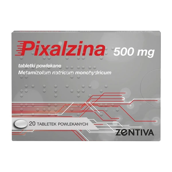 Pixalzina 500mg, 20 tabletek