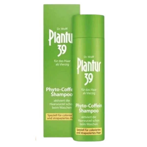 Plantur 39, szampon do włosów farbowanych i zniszczonych, 250ml