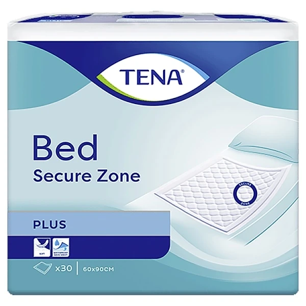 Tena Bed Plus, podkłady higieniczne, rozmiar 60x90cm, 30 sztuk