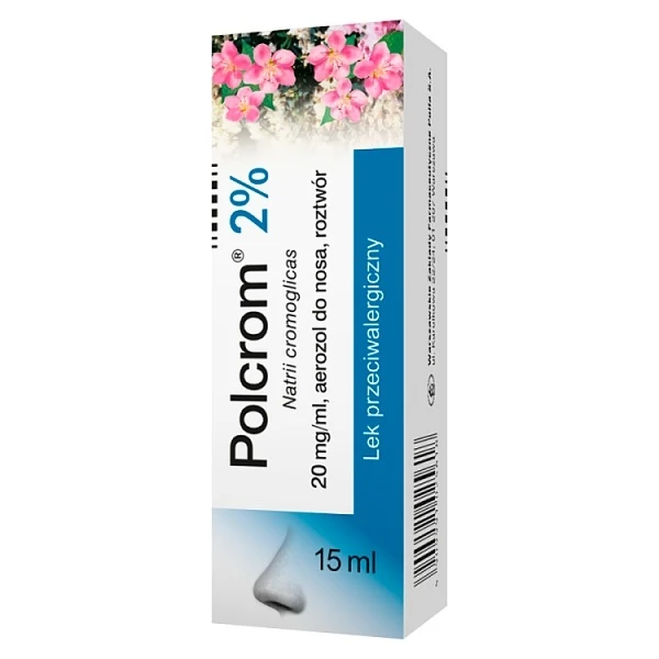 Polcrom 2%, aerozol do nosa, 15ml