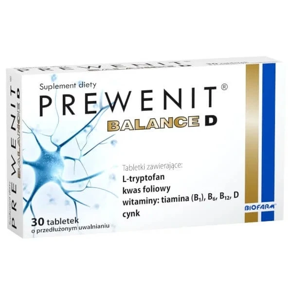 Prewenit Balance D, 30 tabletek