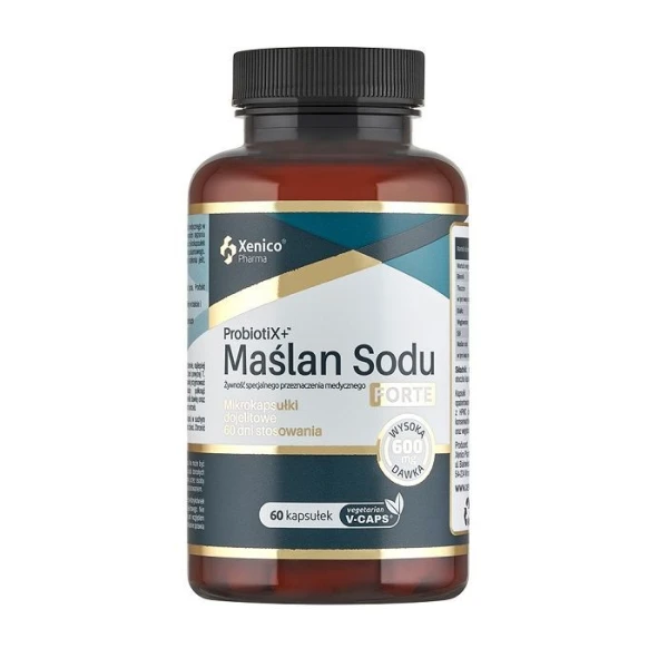 ProbiotiX+ Maślan Sodu Forte, 60 kapsułek dojelitowych