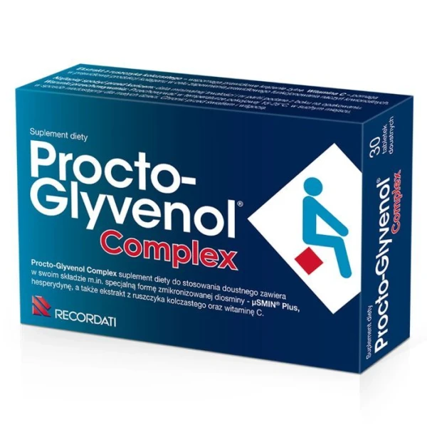 Procto-Glyvenol Complex, 30 tabletek