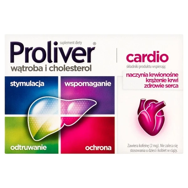 Proliver Cardio, 30 tabletek