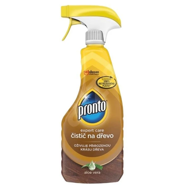 Pronto Expert Care, spray do czyszczenia drewnianych powierzchni, Aloe Vera, 500ml