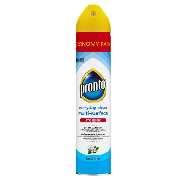 Pronto Multi-Surface Hygienic, środek do czyszczenia różnych powierzchni, Jasmine, spray, 300ml