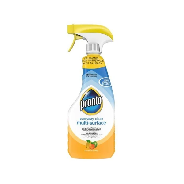 Pronto Multi Surface, spray do czyszczenia różnych powierzchni, Sunshine Day, 500ml