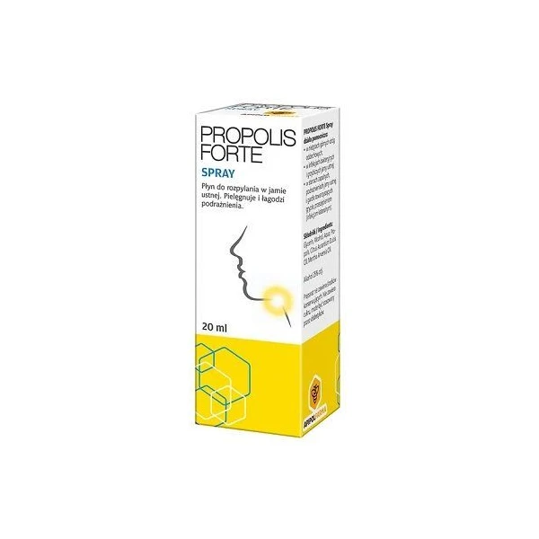 Propolis Forte, płyn do rozpylania w jamie ustnej, spray, 20ml