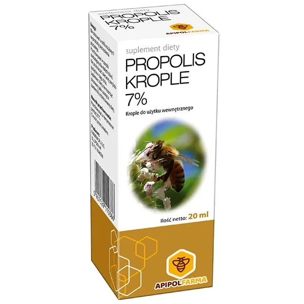[DATA - 2027-01-31] ApipolFarma, propolis 7%, krople, 20ml