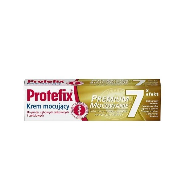 Protefix, krem mocujący, premium mocowanie, smak miętowy, 47g
