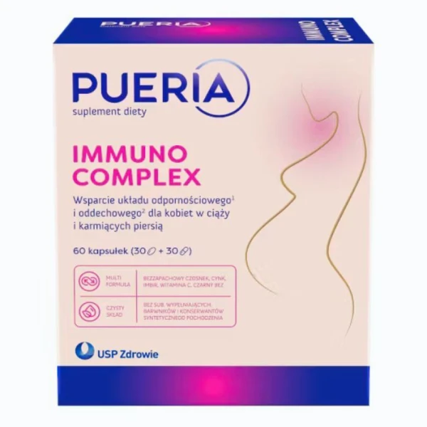 Pueria Immuno Complex, 60 kapsułek