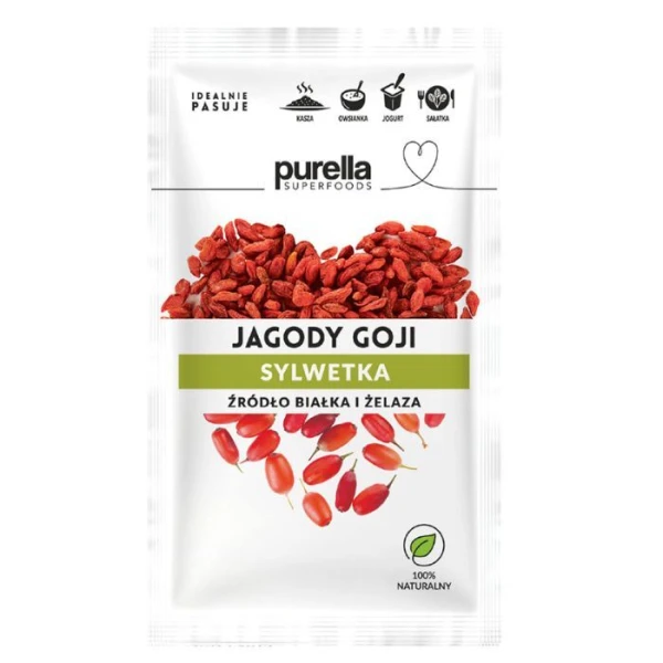 [DATA - 2026-11-30] Purella Superfoods, Jagody Goji, 45g