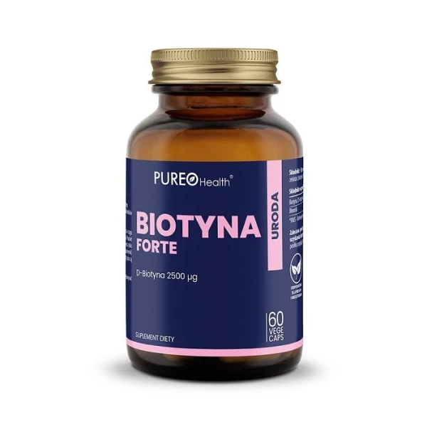 Pureo Health, Biotyna Forte, 60 kapsułek