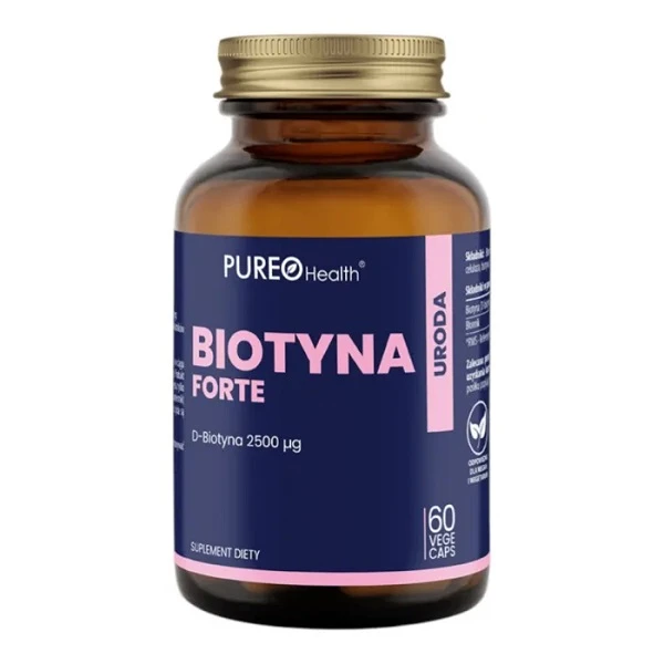 Pureo Health, Biotyna Forte, 60 kapsułek