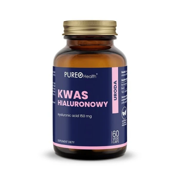[DATA - 2026-08-31] Pureo Health, Kwas hialuronowy, 60 kapsułek