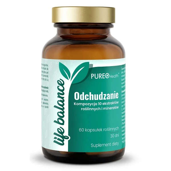 [DATA - 2026-11-30] Pureo Health Life Balance, Odchudzanie, 60 kapsułek